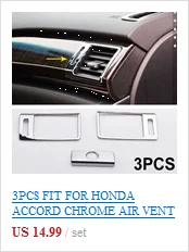 Накладка на задние ворота для Honda Accord Sedan 9 хромированная накладка на задний багажник
