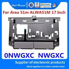 Dragão louco marca branco novo mouse botões e touchpad suporte para dell alienware AREA-51M wlwa51m área 51m 17 Polegada 0 nwgxc nwgxc