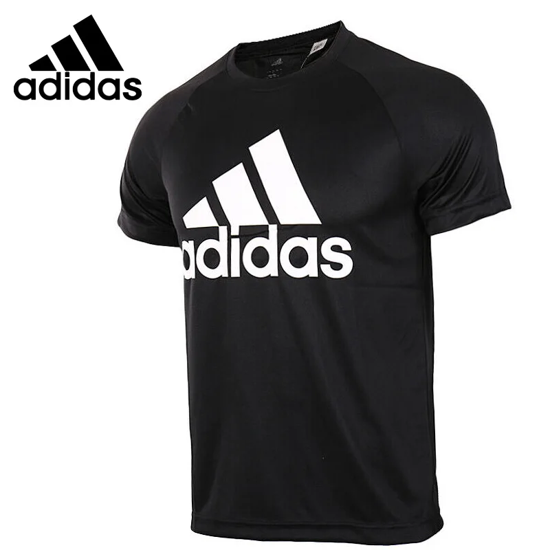 Мужская футболка с коротким рукавом Adidas D2M оригинальная спортивная одежда | Спорт