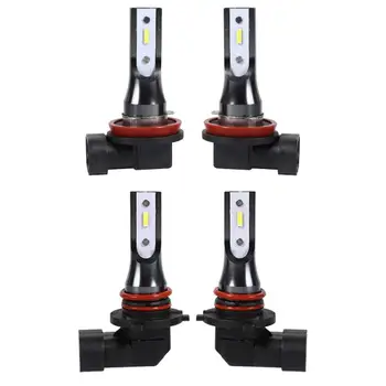 

1 Pair LED Car Light Assembly Car Fog Lamp Bulbs 1000LM 10W CSP 1860 Chip Bulbs for Fog Light Intelligent temperature control