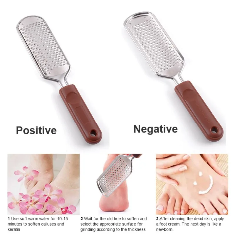 

Pedicure Rasp Foot File Cracked Skin Corns Callus Remover for Extra Smooth Beauty Feet Care Tools Foot Rasps