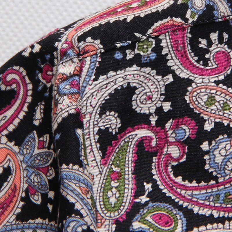 7 видов стилей, высокое качество,, облегающая Летняя мужская Повседневная рубашка с коротким рукавом, цветочный принт, Мужская блузка