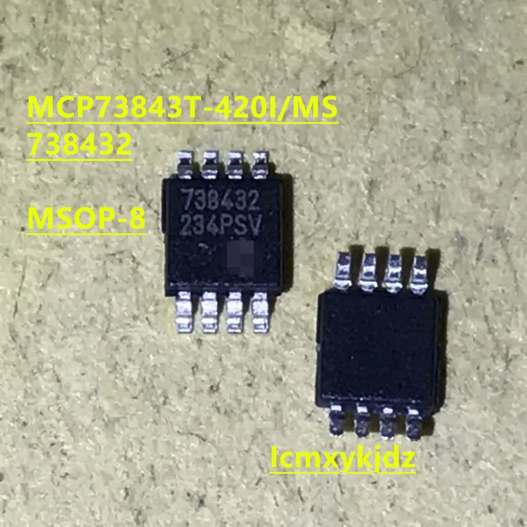 1 шт./лот Φ/MS MCP73843T-420I/MS 738432 новый оригинальный товар новая Оригинальная быстрая