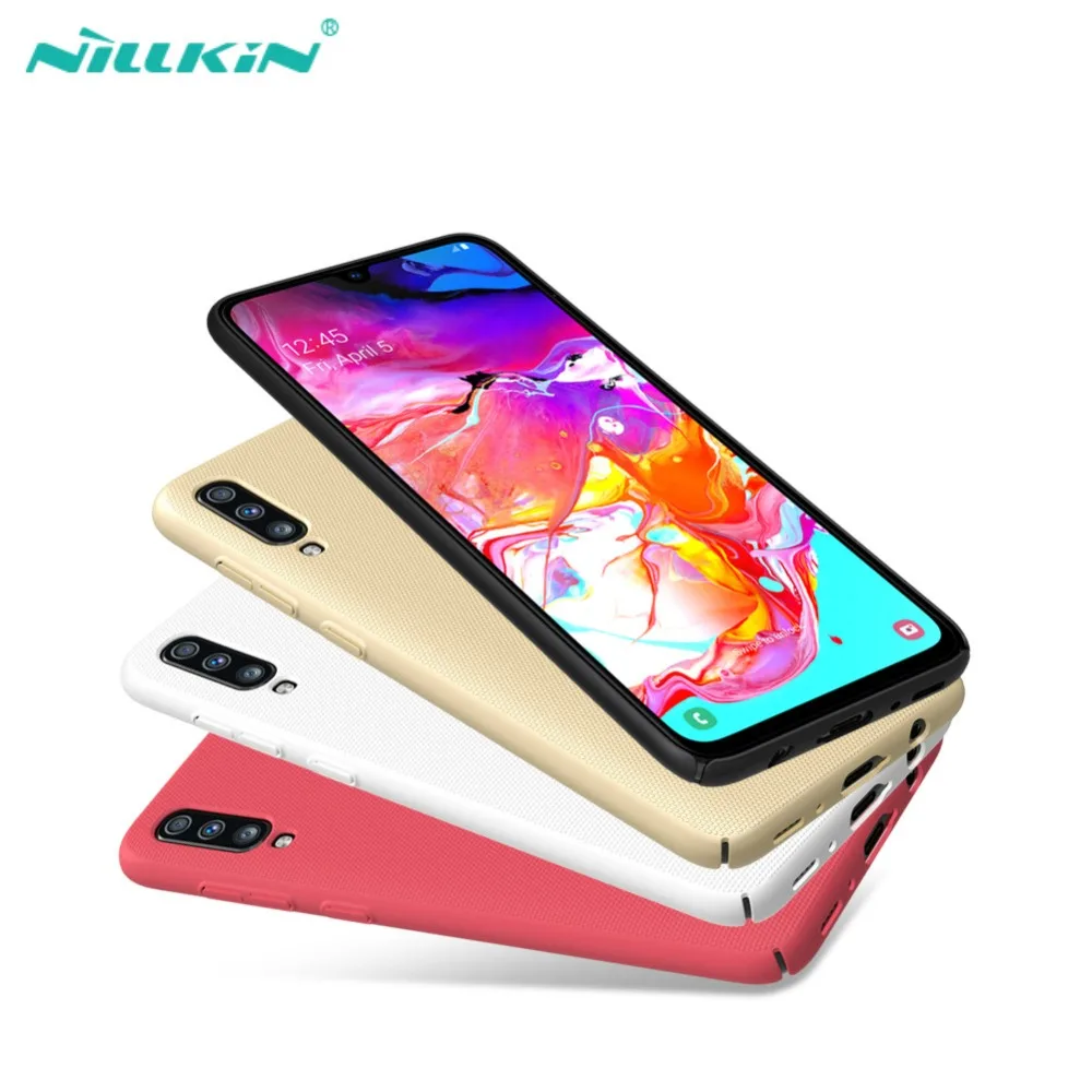 

Case For Samsung Galaxy A70 Cover Case NILLKIN Frosted Shield Matte Hard Back Cover Case For Samsung Galaxy A70 Phone Case