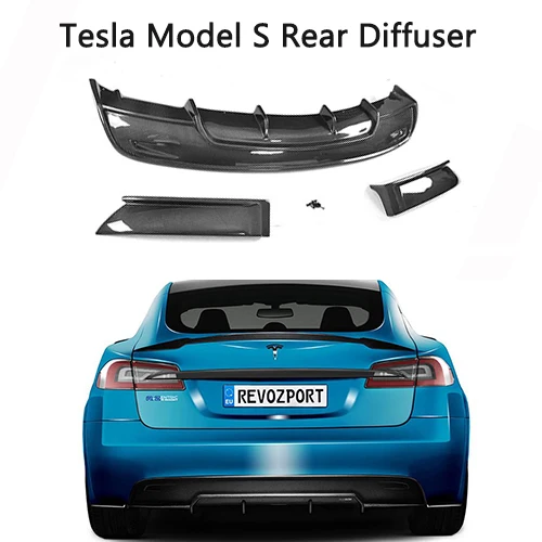 Tesla Model S Rear Diffuser 1