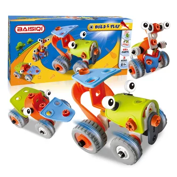 

Children DIY Intellectual Desktop Concept Assembly Building Block and Parent-Child Interactive Screw Assembly Toy Model Gift