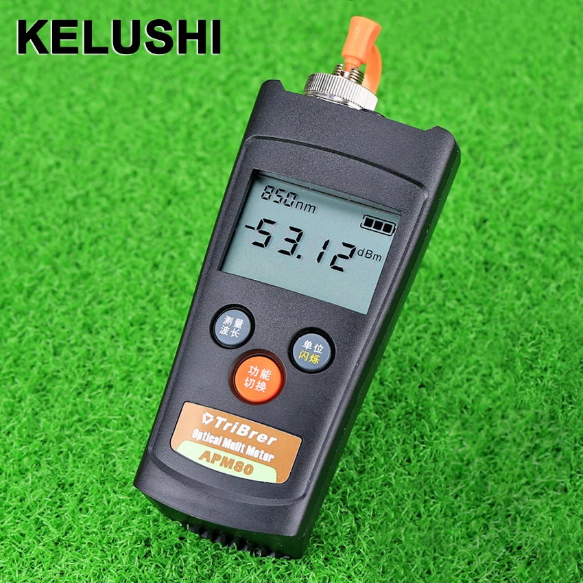 KELUSHI APM 80T New Optical Fiber Cable Tester Fiber Optical Power