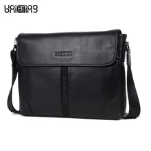 Бренд Премиум качество горизонтальная крышка верхний слой воловья Натуральная кожа Мужская сумка через плечо Повседневная деловая сумка через плечо кожаная