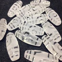 30 мм* 12 чистый натуральный белый кристалл камень тибетский Бодхи 1/2/3/5/6/7/8/12/13/15/21 глаза каменные бусины дзи DYI ювелирные изделия предложение