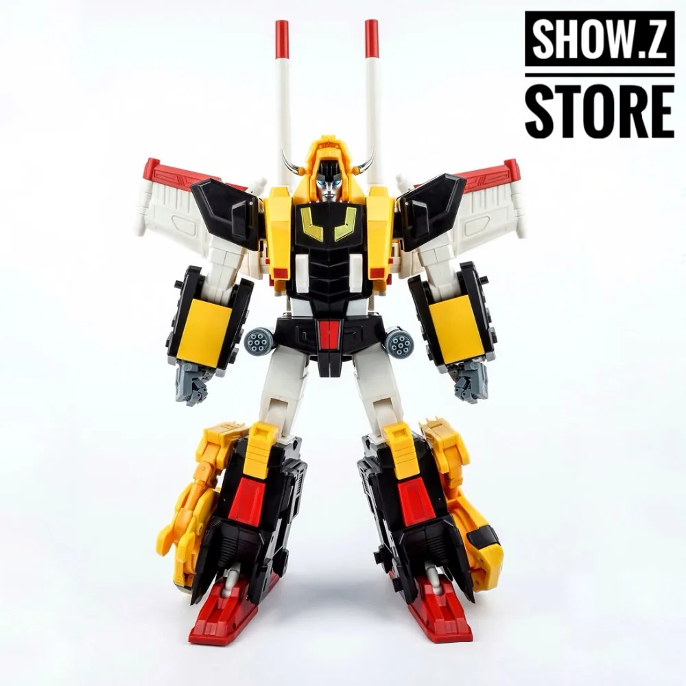 

[HotSale][Show.Z Store] K.F.C Toys E.A.V.I. Metal Phase 8A Simba Victory Leo Transformation Action Figure