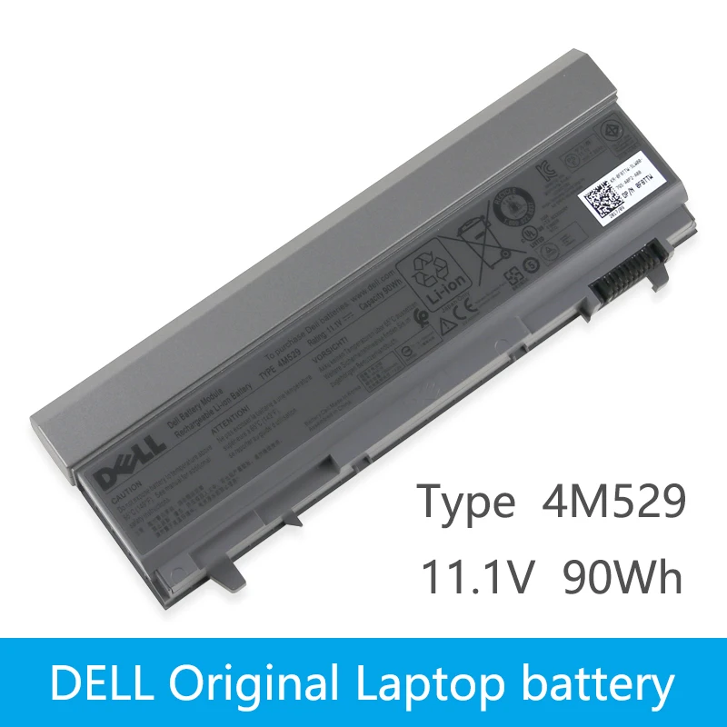 Оригинальный аккумулятор для ноутбука DELL Latitude E6400 E6410 E6500 E6510 M2400 M4400 M4500 M6400 M6500 1M215