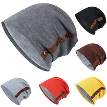 Мужская и женская новая стильная громоздкая шапка высокого качества Повседневная мешковатая шапочка с пуговицами HATYG0016