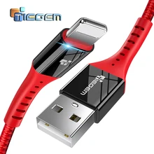TIEGEM USB Charger Cable for iPhone X 8 7 Fast Data Charging USB Cable For iPhone 6 6s Plus 5 5s SE iPad Pro Mobile Phone Cable