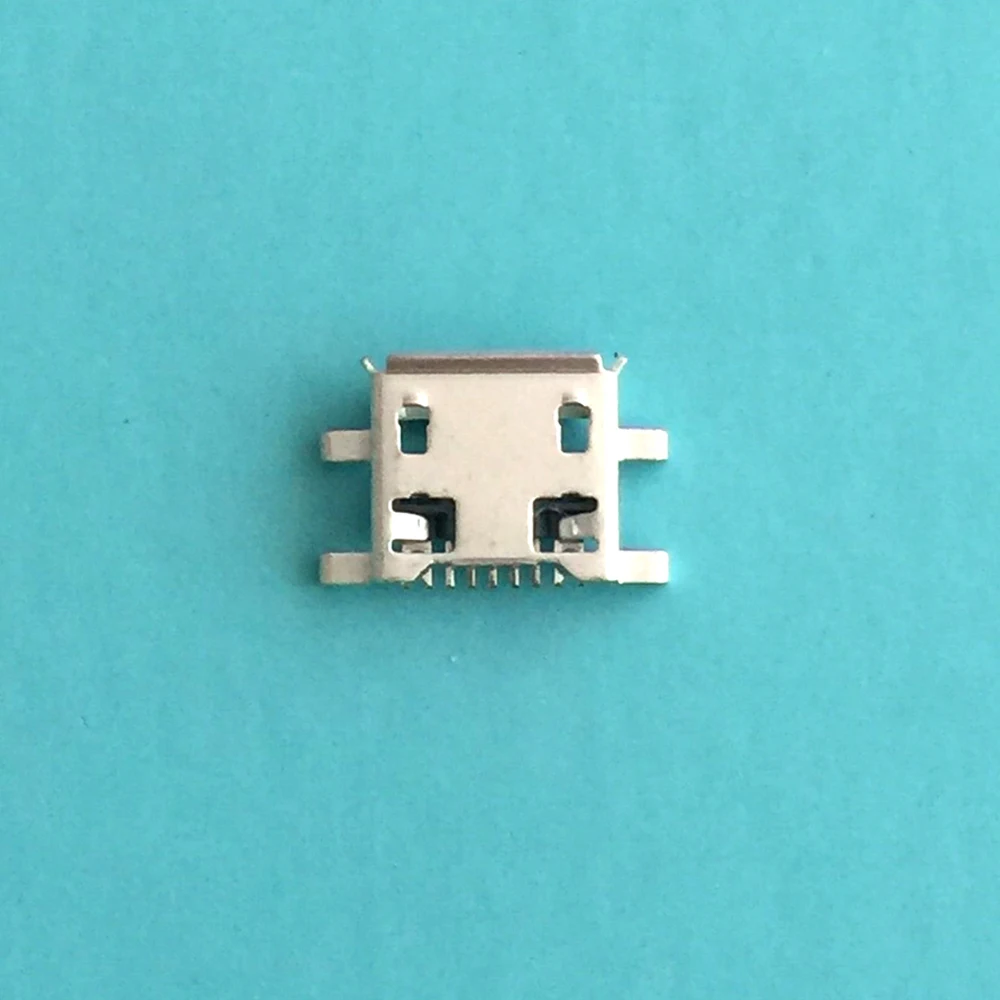 

50pcs Micro USB Connector 5pin 0.72mm heavy plate B type Charging Port mini USB connector