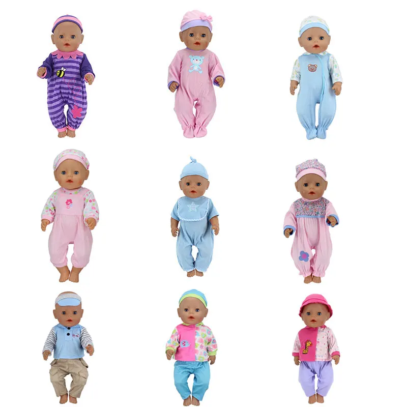 

New Clothes Suit Fit for 43cm Doll 17 Inch Dolls Clothes, Doll accessories.