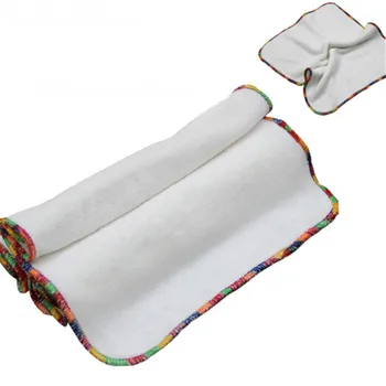 

5pcs/set Baby Reusable Cloth Bamboo Fiber Small Towel Washable And Super Soft Baby Square Wipes