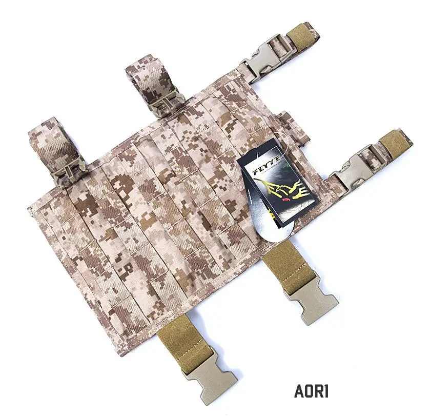 FLYYE Molle прямоугольная панель для ног HR B009|molle leg panel|panel |