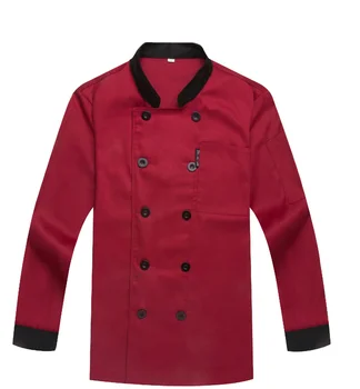 

Chef Uniform Chef's Short-sleeved Summer Hotel Chef Uniform Cake Bakers Kitchen and Overalls Chef Jackets with Apron
