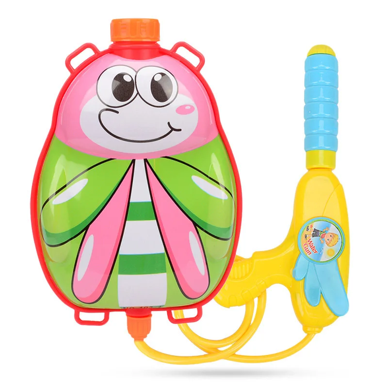 Летний игрушечный водяной пистолет для мальчиков и девочек, напорный рюкзак, Водяные Пистолеты, детские игрушки для игры на открытом воздухе, пляжные игрушки для детей - Цвет: style 1
