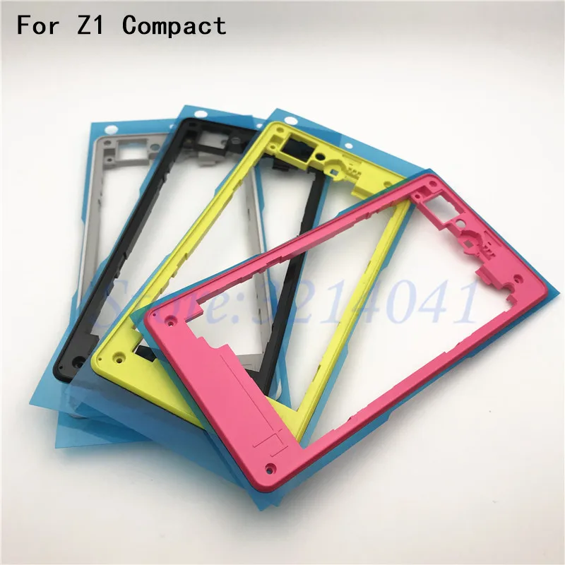 

Original New For Sony Xperia Z1 Compact Z1 Mini D5503 Replacement Parts Rear Back Middle Housing Frame Bezel Plate