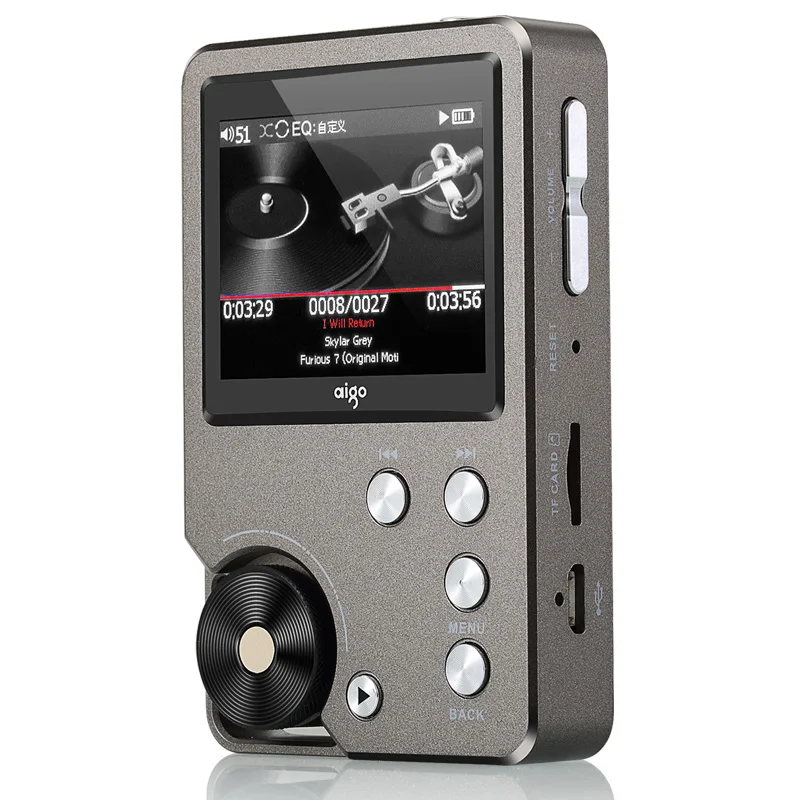 Special Product  Aigo MP3-105 Lossless Hifi Music Player Mp3 with Screen WM8965 Mini Portable Hi-res Flac Mp3 Player