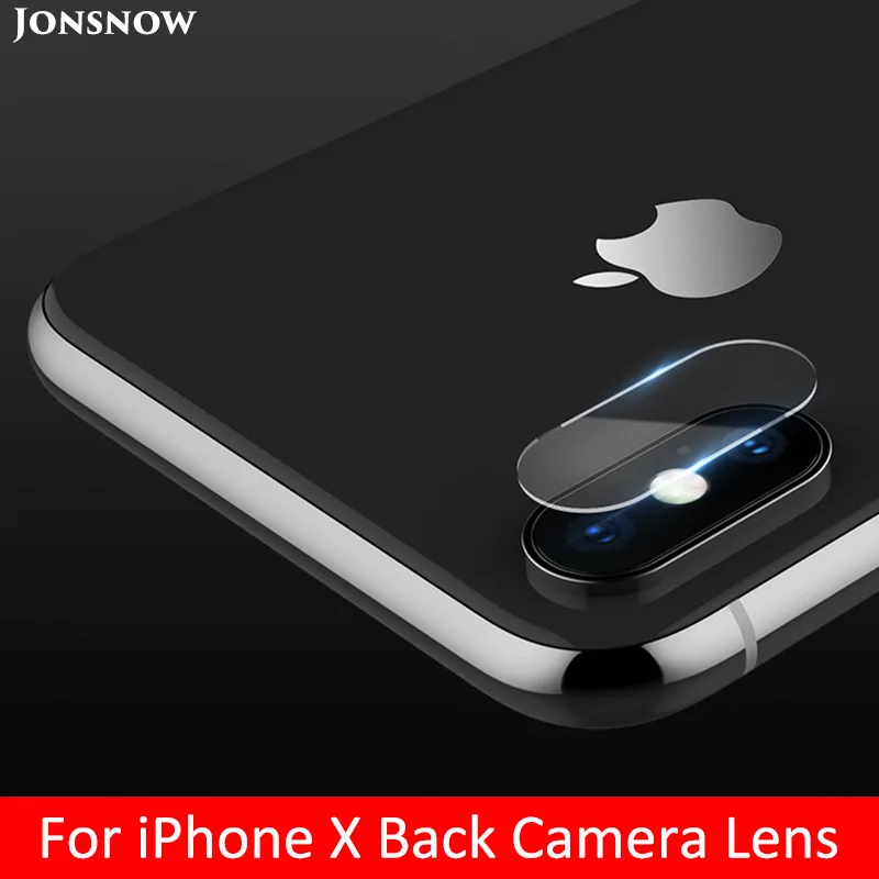 KIPX1002_1_Camera Lens Screen Protector For iPhone X Tempered Glass Clear LCD Film