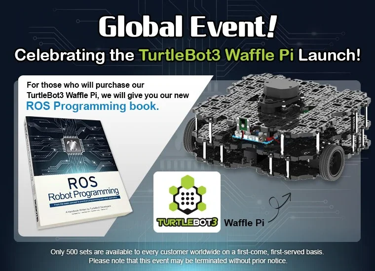 ROBOTIS ROS Robot platform TurtleBot 3 Waffle Pi