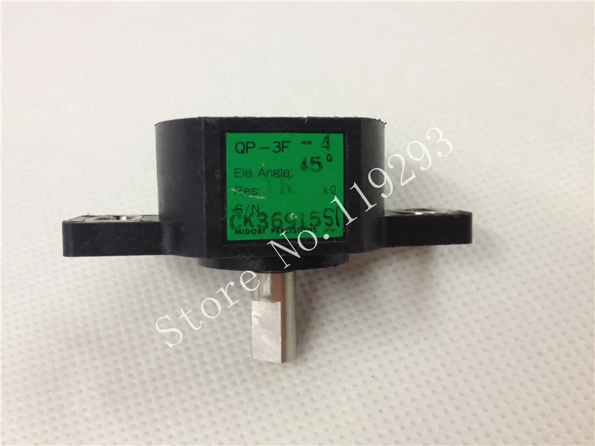 

[BELLA]Used Tokyo, Japan 45 angular displacement sensor ( with reset MIDORI QP-3F 1K--5pcs/lot