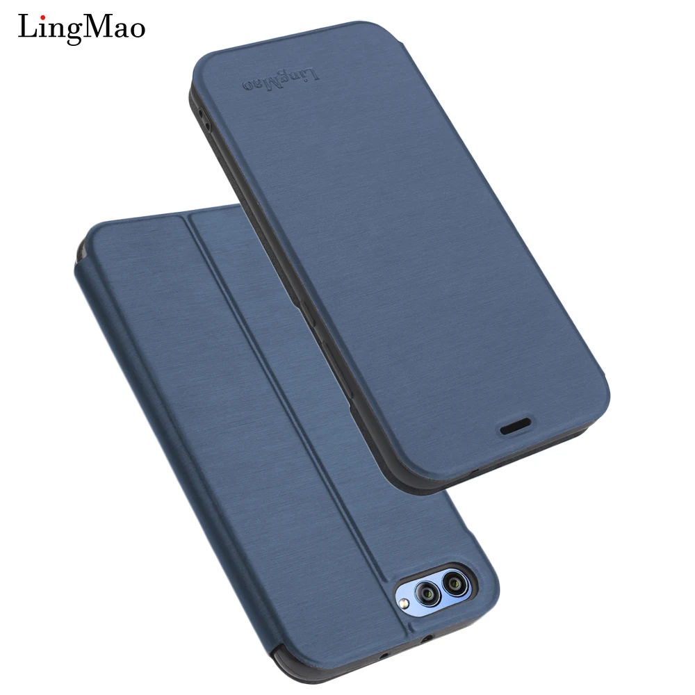 

Huaway Honor V10 Phone Bag Case for Huawei Honor V10 Flip Leather TPU Cover Case Huawei Honor V10 Coque Full PU Protective Cover