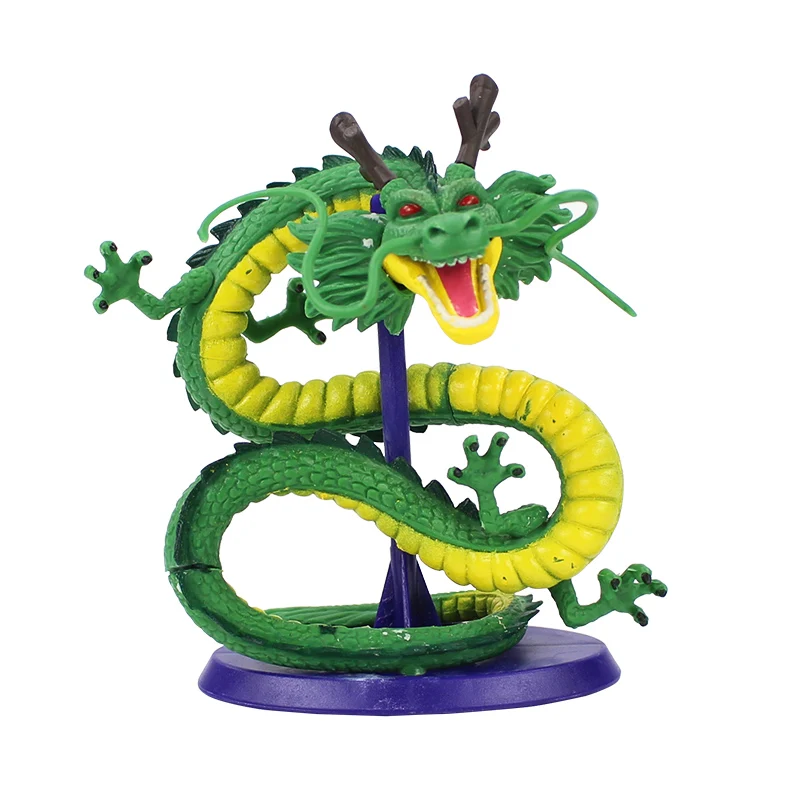 12cm Anime Dragon Ball Z Shenron Figure Toy Green Shenlong Models Brinquedos Gift for Kids