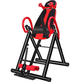 

Foldable Inversion Therapy Table Back Stretcher Machine Inverted Upside Down 6 Safety Stretching Equipment Height Adjustable