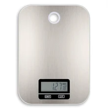 5 кг/1 г точный ЖК-цифровой кухонный для еды весы температуры электронный многофункциональный баланс веса выпечка