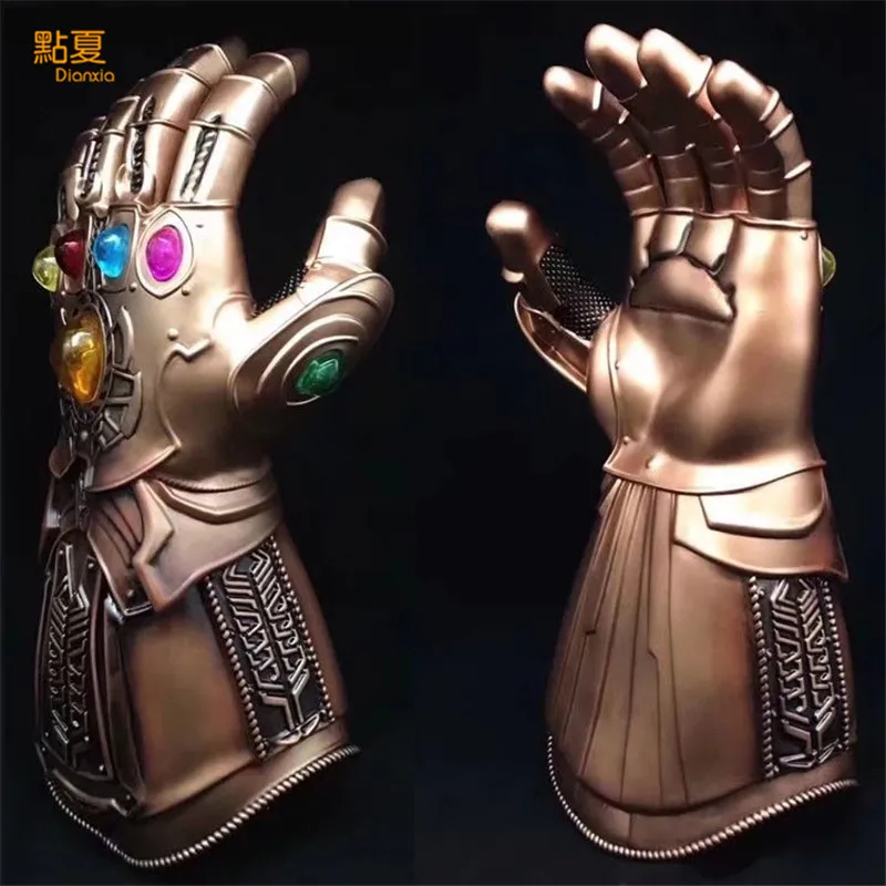 

DIANXIA Western Anime Super Villain Infinity Gloves Gauntlet Action Fiugre Toy Cosplay Prop Gift For Friend 1:1 Dianxia266