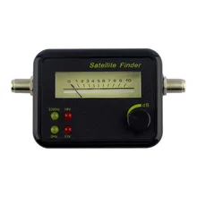 NEW Plastic Black Mini Digital LCD Display Satellite Signal Finder Meter Tester With Excellent Sensitivity Satellite