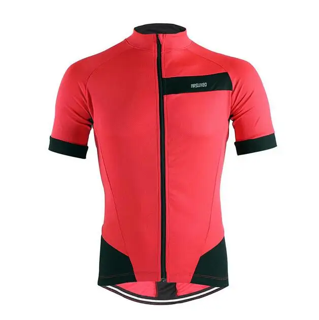 ARSUXEO Men Outdoor Sports Cycling Jersey Quick-Dry Bicycle MTB Road Bike Cycle Clothing Short Sleeve Shirts Tops Sportswear ARSUXEO Men Outdoor Sports Cycling Jersey Quick-Dry Bicycle MTB Road Bike Cycle Clothing Short Sleeve Shirts Tops Sportswear