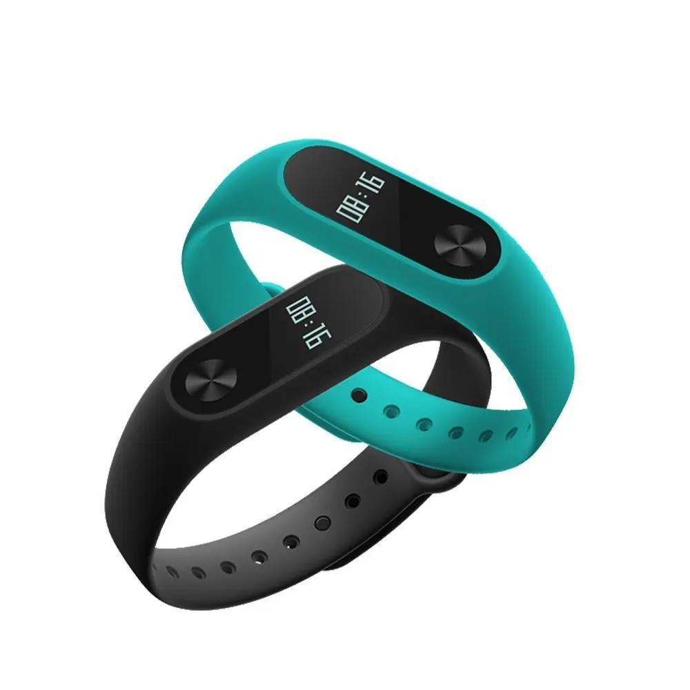 Оригинальный Xiaomi mi Band 2 умный Браслет пульсометр Xiao band с OLED экраном в наличии |