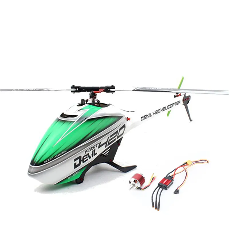 ALZRC Devil 420 Fast FBL RC Helicopter Standard Combo With Brushless Motor ESC Digital Metal Servo