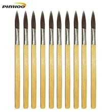 10 шт./пакет Агат burnishers с бамбуковой ручкой меч Форма золото шлифовальный инструмент! покупаете большое количество товара, тем больше скидка