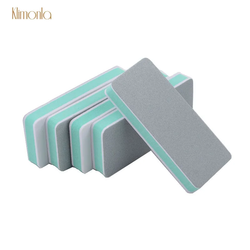 

10pcs Sanding Buffer Block Nail File Double-side Nail Art Buffing Tips Sponge Grinding Polisher Nail Salon Tools