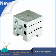 2 шт./партия, инструмент для ремонта ювелирных изделий, квадратная основа, металлические клепки, сверлильные кольца, держатель для движения