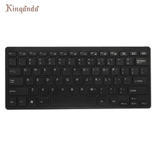 Тонкий черный 2,4 ГГц Беспроводная клавиатура и мышь набор для ПК настольный Laptop_KXL0224 компьютерные аксессуары