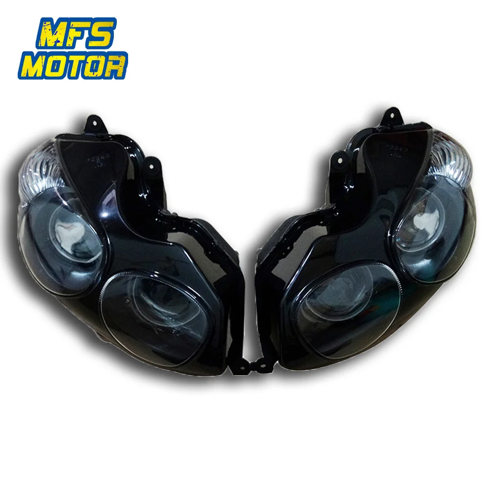 

Headlight For 06-11 Kawasaki Ninja ZX14 ZX 14R ZZR1400 Motorcycle Front Lamp Assembly Upper Headlamp Head Light Housing