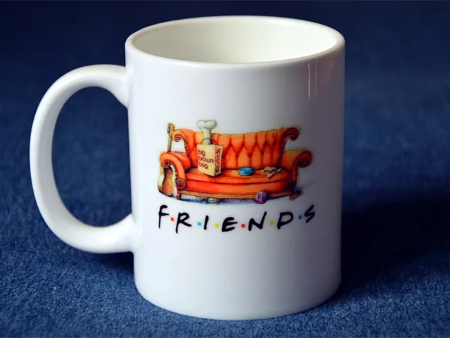 US $10 0 |Friends tv show central perk Rachel ross joey chandler Phoebe white mug cup -in Bottles,Jars & Boxes from Home & Garden on Aliexpress com |