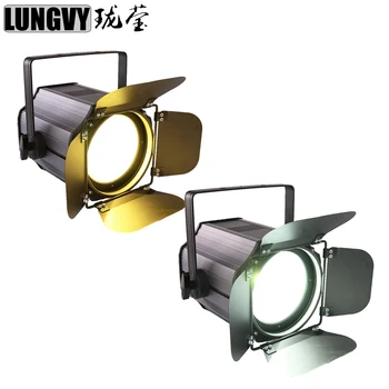 

Free Shipping 2pcs/lot China Factory Supply 200W COB Led Par Light Warm White&Cold White DMX Control DJ Party Light Led Par Cans