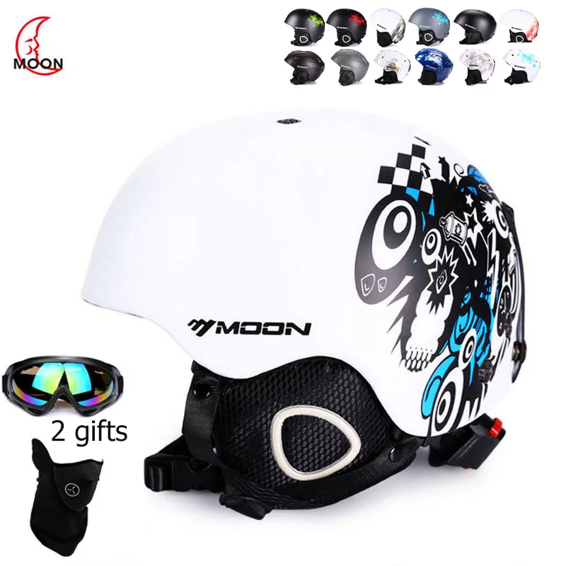 MOON Skiing Helmet cover Autumn Winter Adult Men Snowboard Skateboard