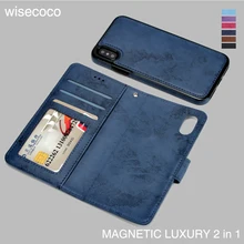 

Couqe For Apple iPhone x 5 SE 6 6s 7 8 Plus Case Wallet Magnetic Luxury Retro Leather Funda 7Plus 8plus Cover Protective Shell