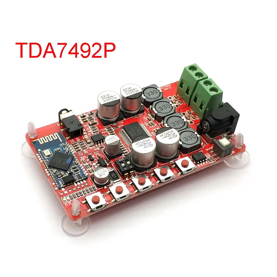 TDA7492P 50 Вт+ 50 Вт Bluetooth 4,0 беспроводной цифровой аудио приемник плата усилителя