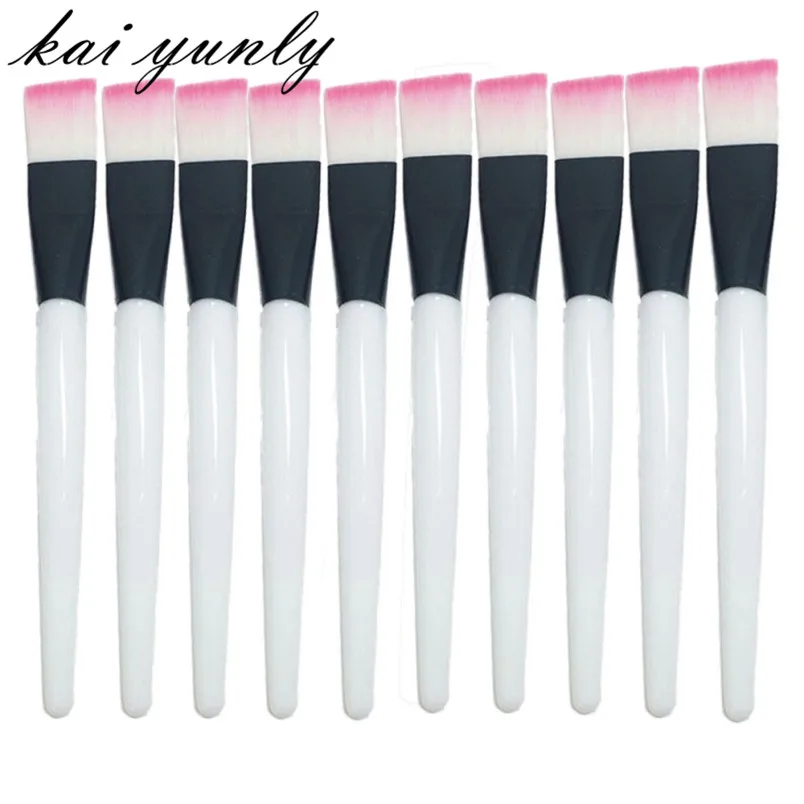 

10PCS Cosmetic Makeup Toiletry Brush Set Kit Mask Brush Make Up Tool Sep 9