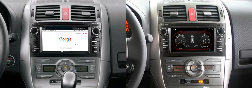 2 Din Car Multimedia Player Android 9 Auto Radio For Toyota Auris 2006~2012 DVD GPS 8 Cores 4GB+32GB Bluetooth WiFi 9