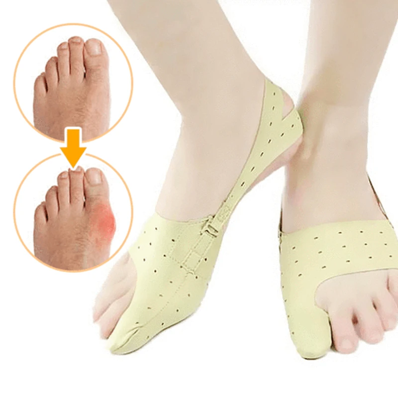 

2018 Dropshipping Elastic Bunion Corrector 1 Piece Foot Care Tool Big Bones Toe Separator Hallux Valgus Orthopedic Supplies